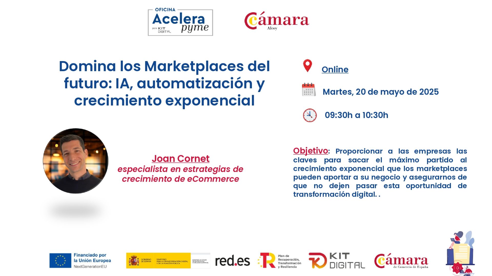 Nueva jornada OAP: Domina los Marketplaces del futuro con IA y automatización