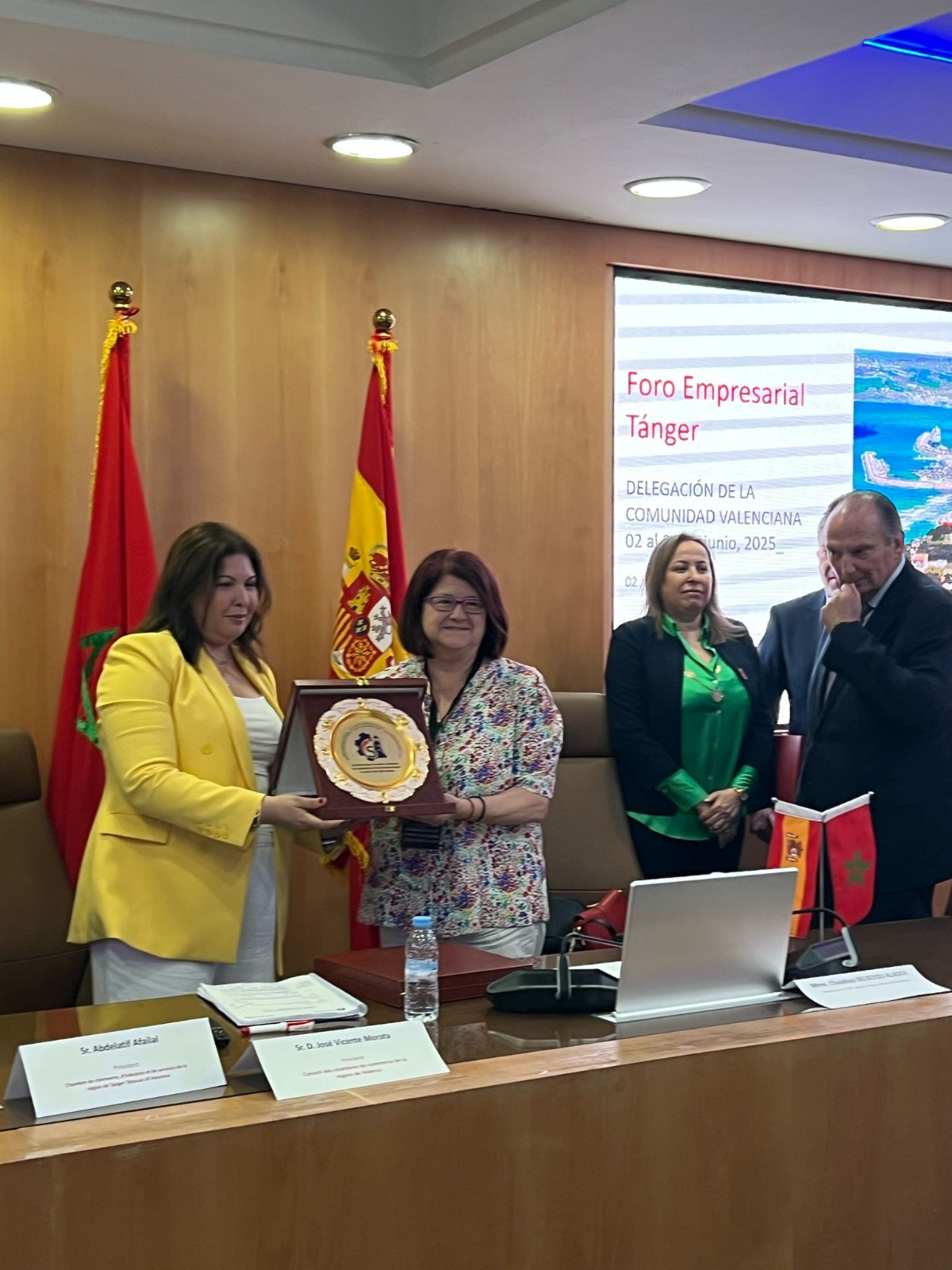 La Cámara de Comercio de Alcoy participa en el Foro Tánger-Tetuán-Alhucenas promovido por la Generalitat y el Consejo de Cámaras de la Comunitat