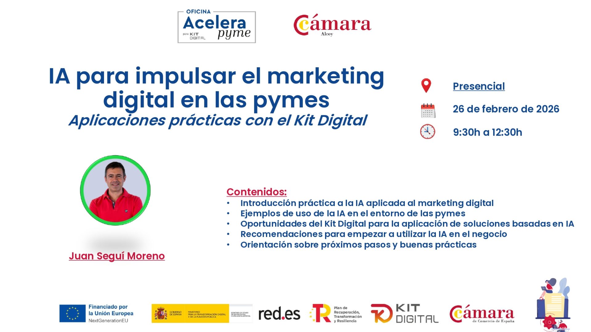 Jornada AceleraPyme: IA aplicada al marketing digital en pymes