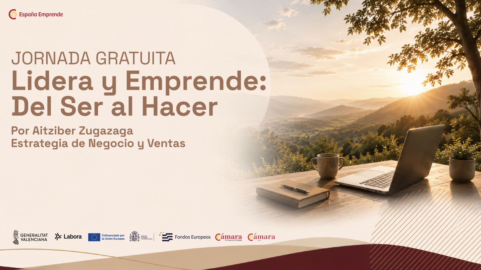Lidera y Emprende: jornada gratuita para impulsar tu negocio